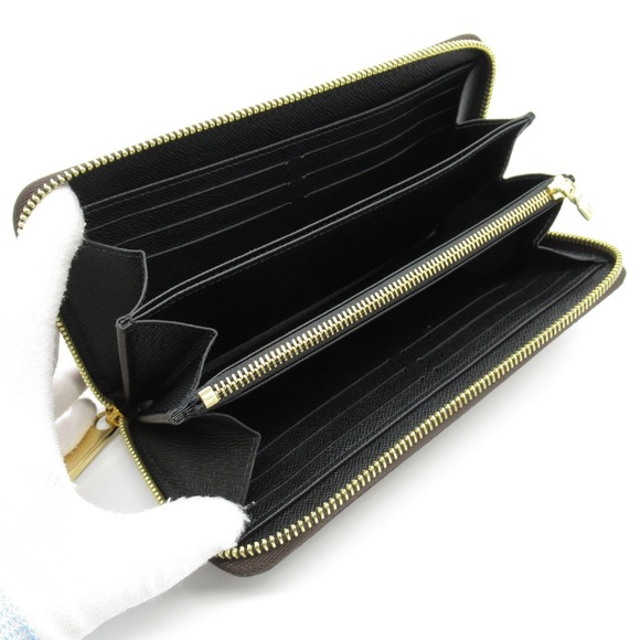 Louis Vuitton Monogram Wallet Brown Canvas Zippy Giant Reverse Long - Picture 5 of 8